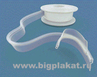 Лента-замок для соединения постеров в роллерном дисплее